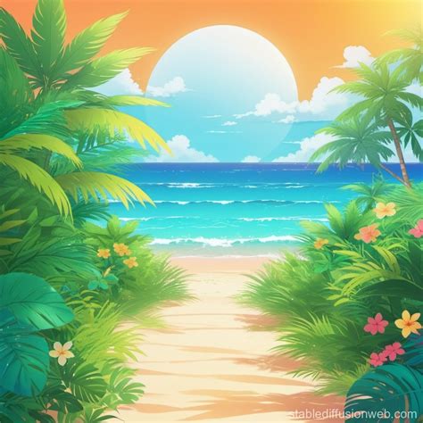 Summer Texture Background | Stable Diffusion Online