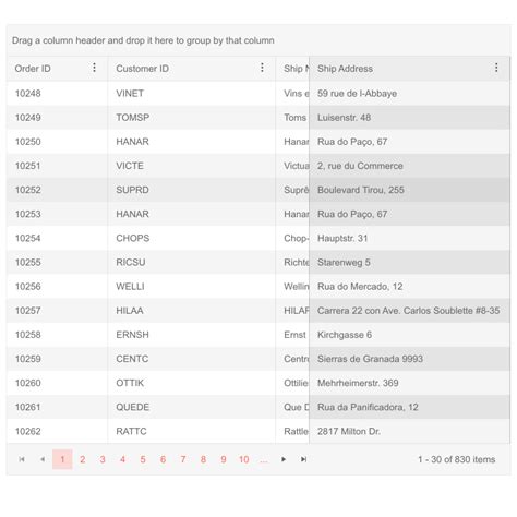 Image result for JS Grid in .Net Core MVC