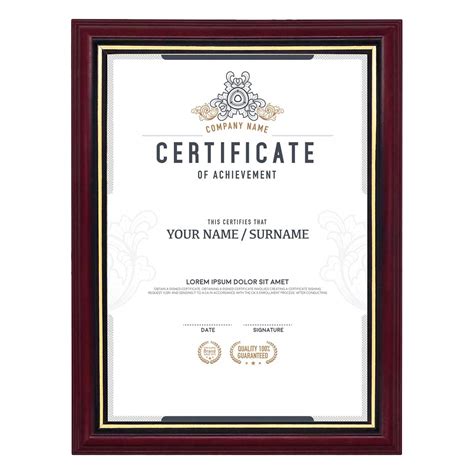 Buy GraduatePro A4 Photo Frame Modern Wooden Degree Picture Frame ...