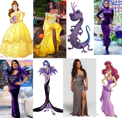 Purple Disney Characters