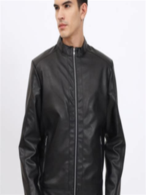 Buy GRIFFIN Lightweight Leather Jacket - Jackets for Men 27032770 | Myntra