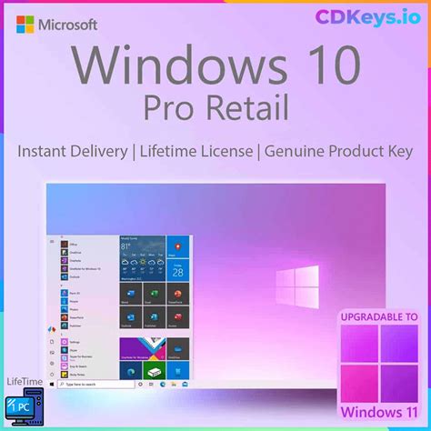Microsoft Windows 10 Professional Product Key -Lifetime