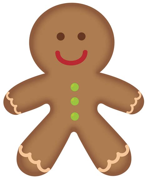Gingerbread man gingerbread men clipart web clipart – Clipartix