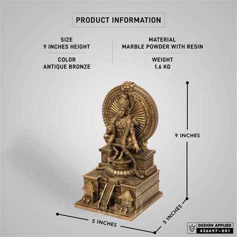 Sabarimala Lord Ayyappan Divine Sculpture | Buy Now | SILAII