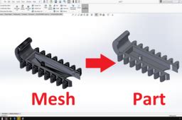Image result for STL Mesh Reference Geometry SolidWorks