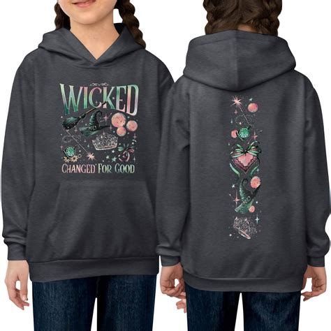 Wicked Woman's Cozy Sweater Wicked Themed Girls' Pink Hoodie with ...