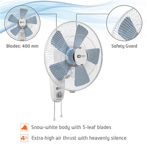 Orient Wall-80 Wind Pro 400mm Wall Fan | mykit | Buy online | Buy ...