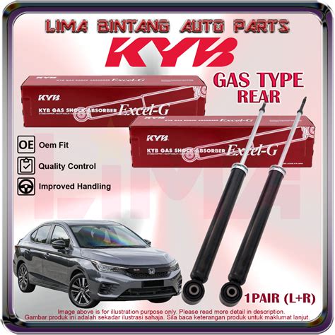 ( 1Pair ) Honda City GN2 T00 Rear Shock Absorber Gas KAYABA KYB 2020 ...