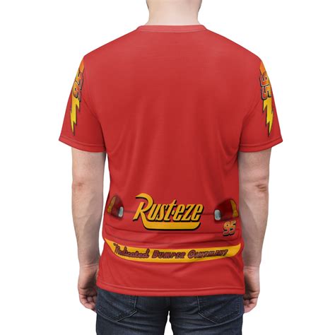 Disney Cars Costume Lightning Mcqueen Shirts Disney Shirts - Etsy