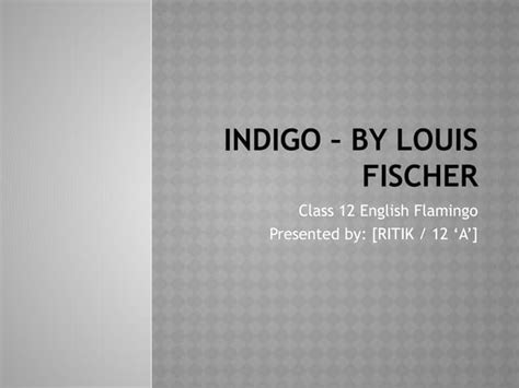 Indigo Class 12 Project File 的图像结果