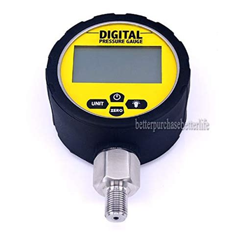 Buy Dronse 1Pc 0-60Mpa Digital Pressure Gauge Manometer Online at Low ...