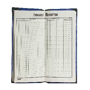 4 Quire Inward Register, Full Size • Benir e-Store Solutions