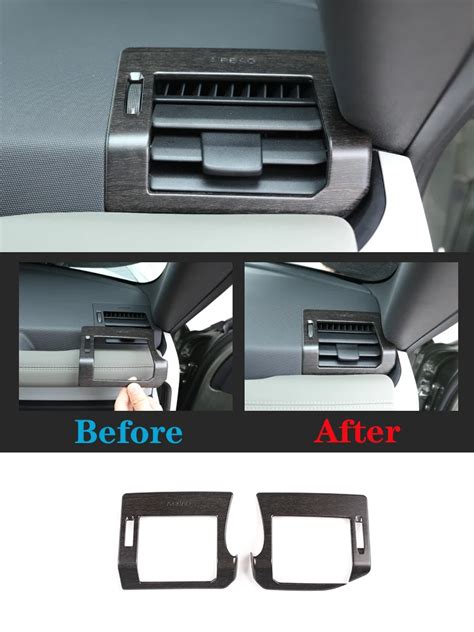 ABS Oak Wood Grain for Land Rover Defender 110 2020-2023 Car Interior ...
