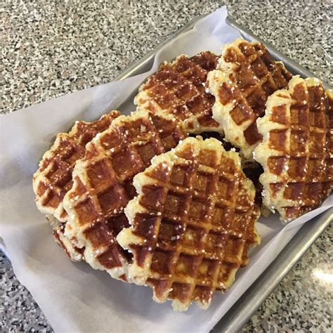 Liege Belgian Waffles with Pearl Sugar Recipe | Allrecipes