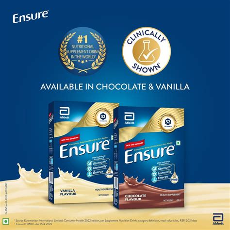 Ensure Vanilla Flavour Powder for Adults Now with HMB, 2 kg Price, Uses ...
