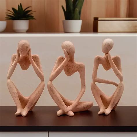 Buy Thinking Men Marble-Finish Showpieces – Transform Your Home with ...