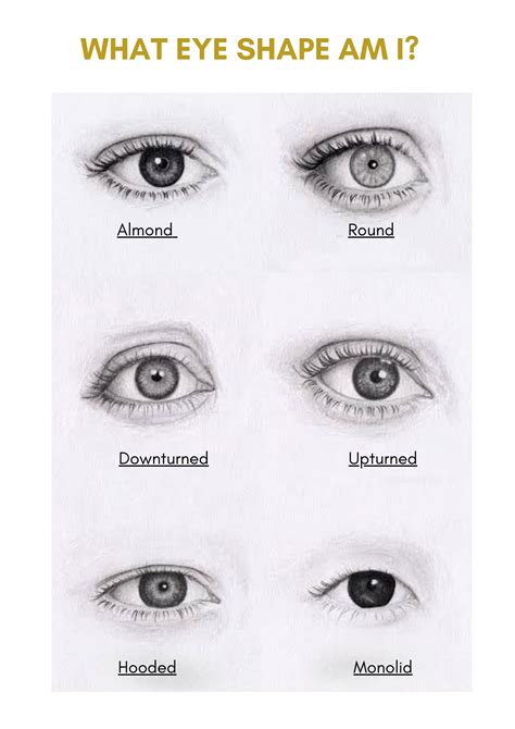 Shape Of Eyes Chart Mary Kay Eye Makeup Application Chart