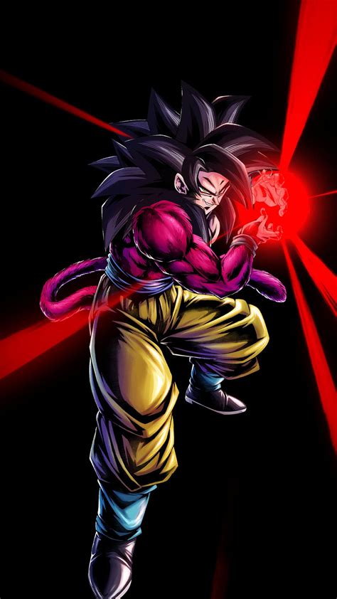 Goku Ssj4 Kamehameha X10 Red