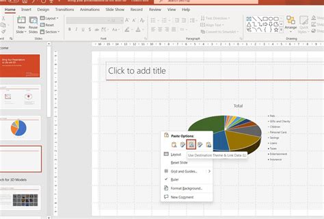 Image result for PowerPoint Insert Chart