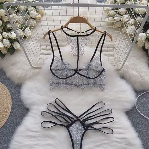 Lamia Two Piece Sheer Lingerie Set