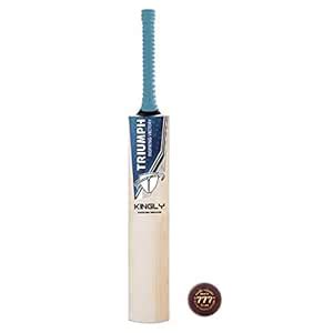 Triumph Kingly English Willow Professional Cricket Bat For Mens | Ready ...