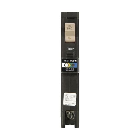 Type CH 20-amp 1 -Pole Dual function AFCI/GFCI Plug-On Neutral Circuit ...