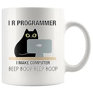 Buy KALIDHAR Panvola I R Programmer I Make Computer Beep Cat Lover ...