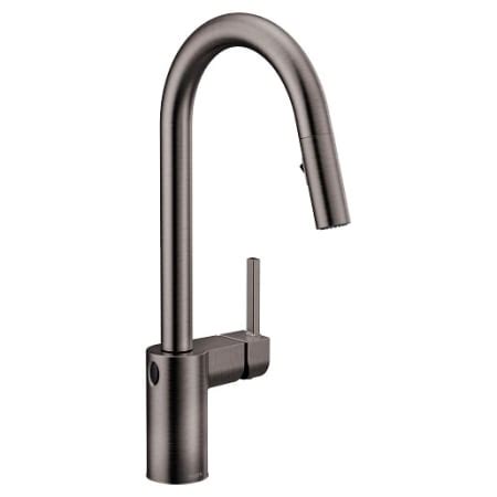 Moen 7565EWBLS Align 1.5 GPM Single Handle High Arc Pulldown Kitchen ...