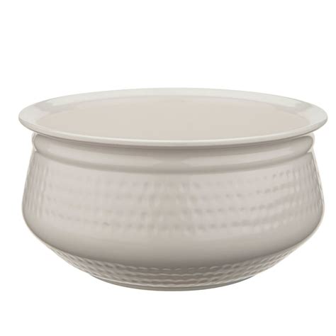 Dotted Handi 17.8 cm White –Servewell – JITCO