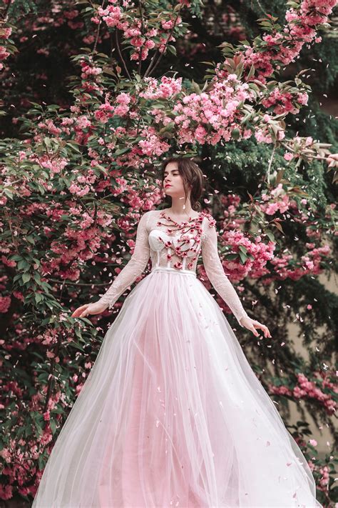 Cherry Blossom Dress Fabric - FERQS