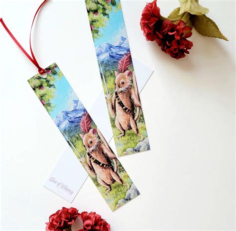Reepicheep Bookmark: Narnia Prince Caspian Watercolor Painting - Etsy