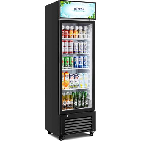 Bodega cooler Commercial Glass Door Display Refrigerator Merchandiser