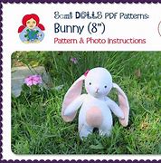 Image result for Free Peeps Bunny Pattern