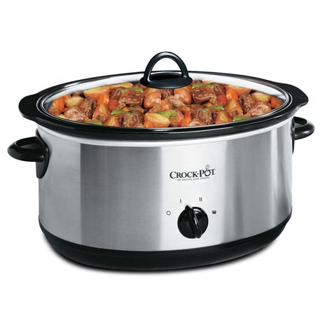 Crock-Pot® 8Qt. Oval Manual Slow Cooker with Little Dipper® Food Warmer ...