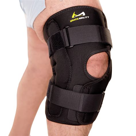 BraceAbility Obesity Hinged Knee Brace - Overweight India | Ubuy
