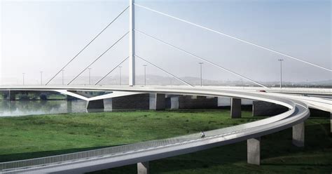 2. Preis : A7 „Bypass“-Brücken zur Voestbrücke über die Donau ...