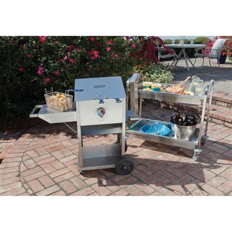 Bayou Classic 9-Gallon Bayou Stainless Steel Outdoor Propane Gas Fryer ...