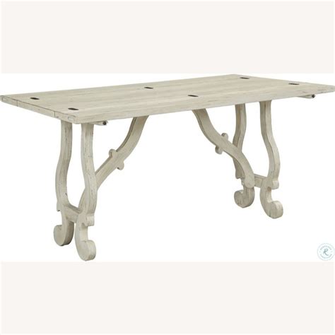 Coast to Coast Orchard Park White Fold Out Dining Table - AptDeco