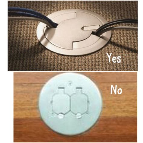 Recessed Floor Plugs