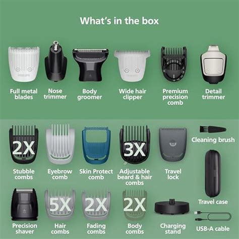 Philips Norelco All-in-One 9000 Series | 28-Piece Trimmer, Electric ...