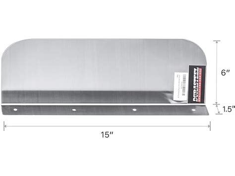 DuraSteel Stainless Steel Splash Guard