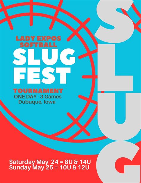 Lady Expos Slugfest, DGIL Fields, Dubuque, 24 May to 25 May | AllEvents