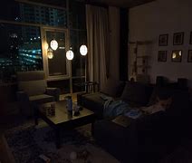 Image result for Living Room at Night