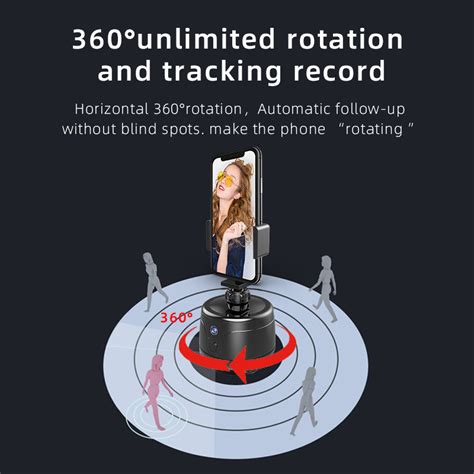 Y8 360 Degrees Rotation Smart AI Gimbal Face Tracking Camera Mobile Ph ...