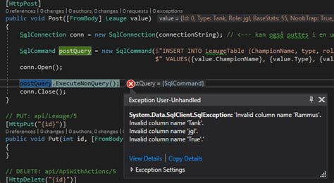 System.data.sqlclient.sqlexception 的图像结果