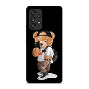 SILENCE Designer Cool Bear Premium Printed Hard Back case Cover for ...