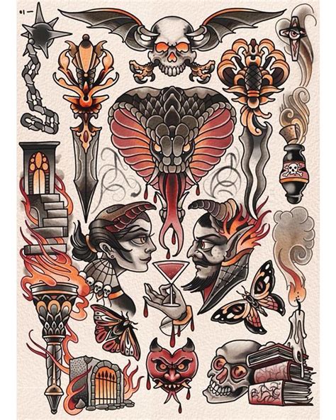 ⚡FLASH SHEET BY @HARVEYJACKSONTATTOO⚡ Jackson will be tattooing ...