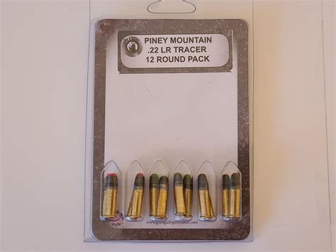 Piney Mountain .22 LR Tracer 12 Pack | Gum Gully Provision