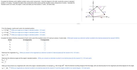 Image result for Vector Addition Practice Problems Using Diffrent Angle