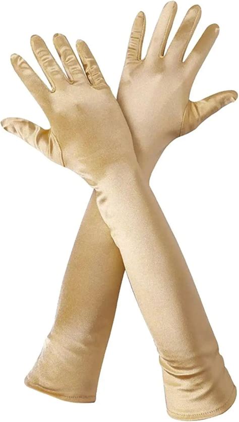 Satin Gloves for Women-Stylish and elegant - FancyDressWale ...